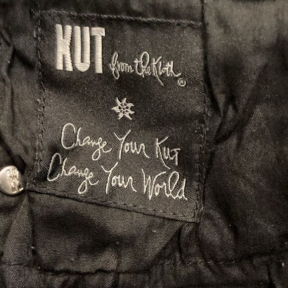 NWT Kut from the Kloth Viv Skinny black denim Jean Size 6 - Picture 8 of 16